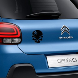 CITROEN SKULL Nalepka