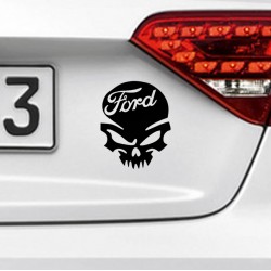 FORD SKULL Nalepka