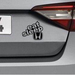 HONDA EAT SLEEP Nalepnjica