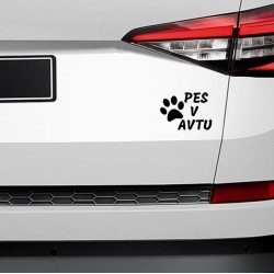 PES V AVTU Nalepnjica