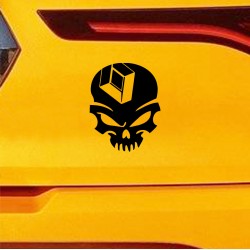 RENAULT SKULL Nalepnjica