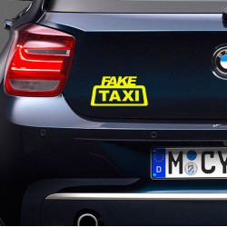 FAKE TAXI Nalepnjica