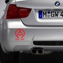 BMW DSC Nalepka