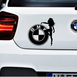 BMW GIRL Nalepka