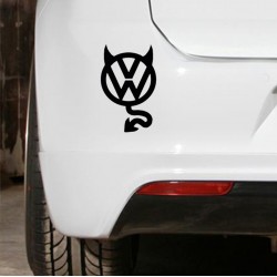 WV DEVIL Nalepka