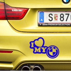 MY BMW Nalepnjica