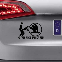 ŠKODA RIDE Nalepnjica