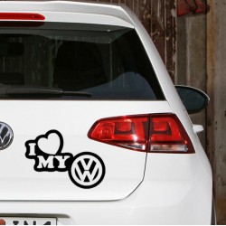 LOVE MY VW Nalepnjica