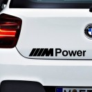 M POWER Nalepka
