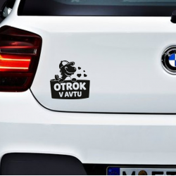 copy of OTROK V AVTU Nalepka