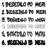 PO MERI GRAFITI Nalepka