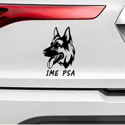 "IME PSA" Nalepka