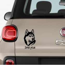 "IME PSA" Nalepka