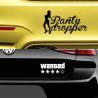 2x FUNNY CAR PACK Nalepk