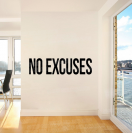 EXCUSES Nalepka