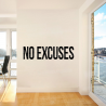 EXCUSES Nalepka