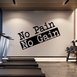 NO PAIN Nalepka