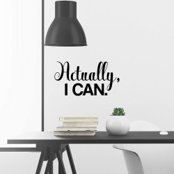 I CAN Nalepka